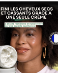 La crème tout-en-1 pour cheveux crépus